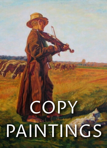 Copy paintings of the other authors Tomasz Wachowicz